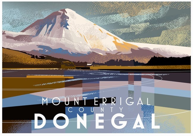 County Donegal featuring Mount Errigal