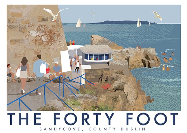 The Forty Foot-Sandycove, County Dublin